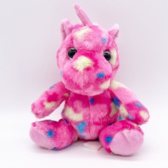 Best Made Toys Other - Best Made Toys Plush Unicorn Pink Polka Dots Stuffed Animal 9” 2018